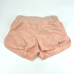 UEC Nike pink & gray dri fit running short with lining XS